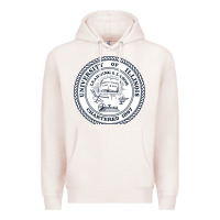 Pale Pink university of illinois Premium Hoodie - artisFamous