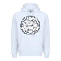 White university of illinois Premium Hoodie - artisFamous