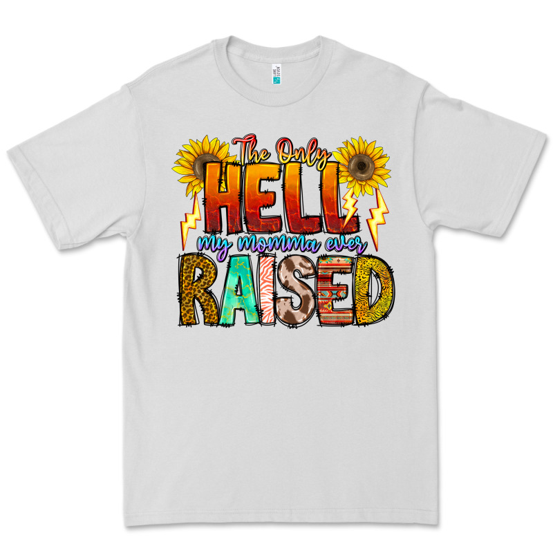 The Only Hell My Momma Ever Premium Tee by CowhideDigitalArt | Teevron