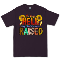 Plum The Only Hell My Momma Ever Premium Tee - CowhideDigitalArt