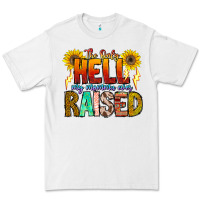 White The Only Hell My Momma Ever Premium Tee - CowhideDigitalArt