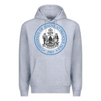 Heather Grey university of maine at presque isle Premium Hoodie - artisFamous
