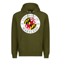 Army Green university of maryland Premium Hoodie - artisFamous