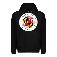 Black university of maryland Premium Hoodie - artisFamous