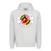 Dove Grey university of maryland Premium Hoodie - artisFamous