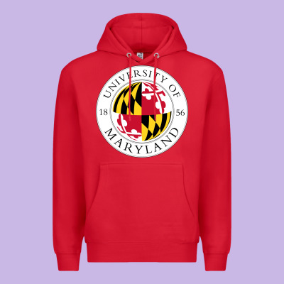 University Of Maryland Premium Hoodie Designed By Artisfamous