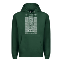 Sports Green joy division pleasures  japanese Premium Hoodie - artisFamous