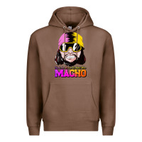 Chestnut randy wrestler Premium Hoodie - artisFamous
