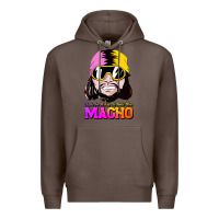 Coffee randy wrestler Premium Hoodie - artisFamous