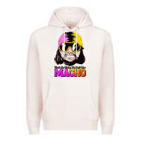Pale Pink randy wrestler Premium Hoodie - artisFamous