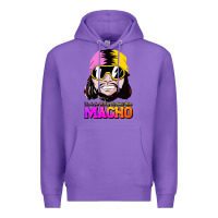Purple randy wrestler Premium Hoodie - artisFamous