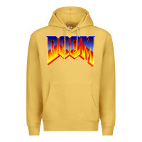 Antique Gold doom video game Premium Hoodie - artisFamous