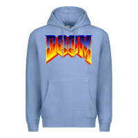 Colony Blue doom video game Premium Hoodie - artisFamous