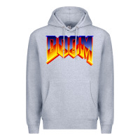 Heather Grey doom video game Premium Hoodie - artisFamous