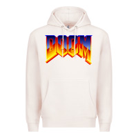 Pale Pink doom video game Premium Hoodie - artisFamous