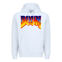 White doom video game Premium Hoodie - artisFamous