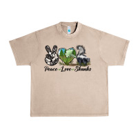Peace Love Skunks Urban Heavy Tee | Teevron