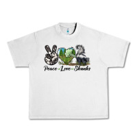 Lunar Rock Peace Love Skunks Urban Heavy Tee - LillyAllenDesigns