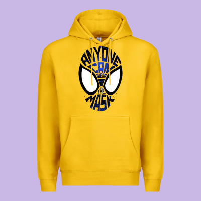 Anyone Can Wear The Mask Premium Hoodie Designed By Artisfamous