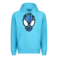 Ocean Blue anyone can wear the mask Premium Hoodie - artisFamous