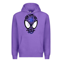 Purple anyone can wear the mask Premium Hoodie - artisFamous