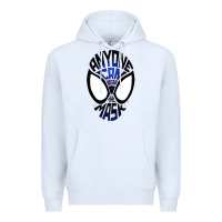 White anyone can wear the mask Premium Hoodie - artisFamous