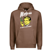 Chestnut smoking marijuana Premium Hoodie - artisFamous