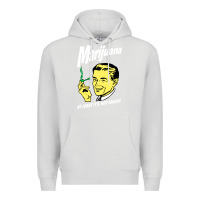 Dove Grey smoking marijuana Premium Hoodie - artisFamous