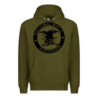 Army Green national rifle association Premium Hoodie - artisFamous