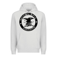 Dove Grey national rifle association Premium Hoodie - artisFamous