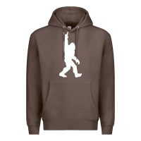 Funny Bigfoot Rock And Roll T Shirt For Sasquatch Believers Premium Hoodie | Teevron