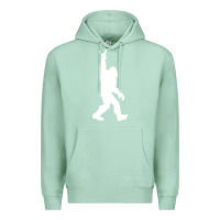 Seafoam funny bigfoot rock and roll t shirt for sasquatch believers Premium Hoodie - artisFamous