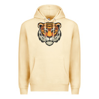 Pina Colada tiger vector face Premium Hoodie - artisFamous