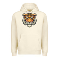 Sandshell tiger vector face Premium Hoodie - artisFamous