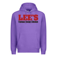 Purple Lee's Famous Resto Premium Hoodie - artisFamous