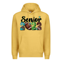 Antique Gold football senior 2022 Premium Hoodie - BarkalooDesign