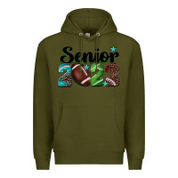 Army Green football senior 2022 Premium Hoodie - BarkalooDesign