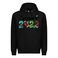 Black football senior 2022 Premium Hoodie - BarkalooDesign