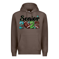 Coffee football senior 2022 Premium Hoodie - BarkalooDesign
