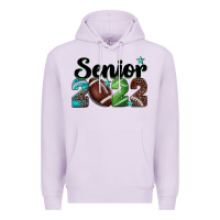 Lilac football senior 2022 Premium Hoodie - BarkalooDesign