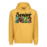 Mustard football senior 2022 Premium Hoodie - BarkalooDesign