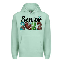 Seafoam football senior 2022 Premium Hoodie - BarkalooDesign