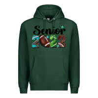 Sports Green football senior 2022 Premium Hoodie - BarkalooDesign