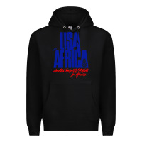 Black USA Premium Hoodie - artisFamous