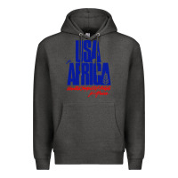Charcoal Heather USA Premium Hoodie - artisFamous