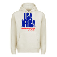 Oatmeal Heather USA Premium Hoodie - artisFamous