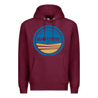 Burgundy Barton Community College Premium Hoodie - artisFamous