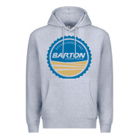 Heather Grey Barton Community College Premium Hoodie - artisFamous