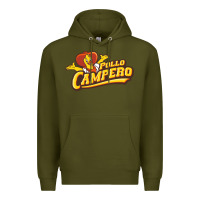 Army Green Pollo camp Resto Premium Hoodie - artisFamous