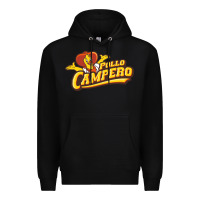 Black Pollo camp Resto Premium Hoodie - artisFamous